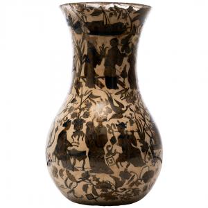 Vaso in vetro soffiato, Piemontese
